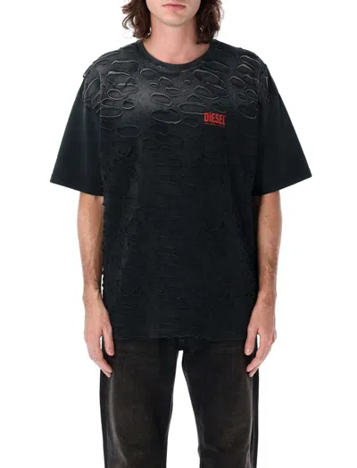 Diesel T-boxt-r29 T-shirt In Black