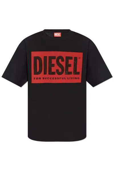 DIESEL T-BOXT S4 CREWNECK T-SHIRT