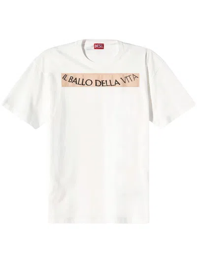 Diesel T-boxt T-shirt In 白色