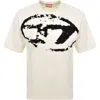 Diesel T Boxt T Shirt Off White In White