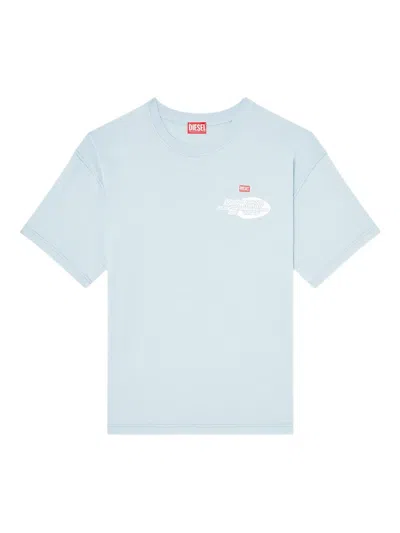 Diesel T-boxt-t23 T-shirt In Blue