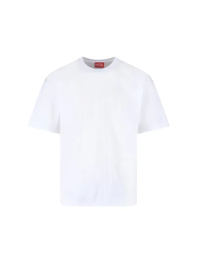 Diesel 't-boxt-t24' T-shirt In White