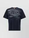 Diesel Mens 81e T-boxt-t5 Brand-print Cotton-jersey T-shirt In Blue