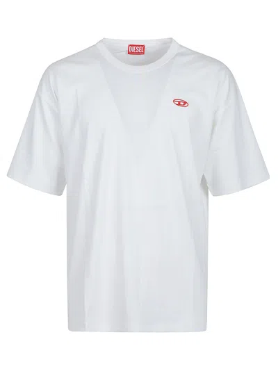 Diesel T-boxt T6 T-shirt In White