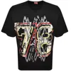 Diesel T Boxt T8 T Shirt Black In Black