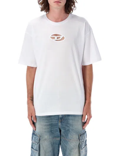 Diesel T-boxy T-shirt In White