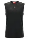 Diesel T-bisco-od Stretch Cotton Tank Top
