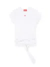Diesel T-shirt With Wrap Ties