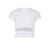Diesel T-bunny-tail T-shirt In White