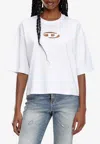 Diesel T-buxt Boxy T-shirt In White