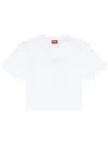 Diesel T-buxt-crop-od Cotton T-shirt
