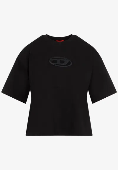 DIESEL T-BUXT-CROP-OD T-SHIRT