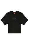 Diesel T-buxt-od Logo T-shirt In Black