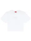 Diesel T-buxt-crop-od Cotton T-shirt