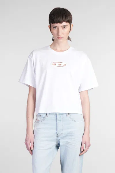 DIESEL DIESEL T BUXT CROP T-SHIRT
