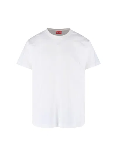 Diesel 't-diegor-d' T-shirt In White
