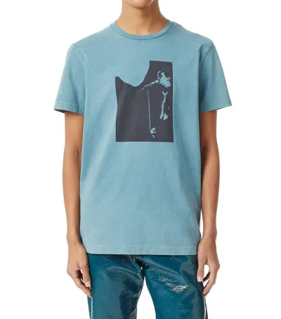 Diesel T-diegor Graphic T-shirt In Blue