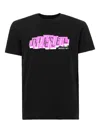 Diesel T-diegos Graphic Print Crew T-shirt In Black In Black