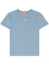 Diesel `t-ele-long-d` T-shirt In Blue