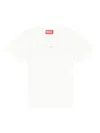 Diesel T-ele-long-od T-shirt Women In White