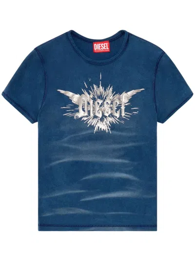 Diesel T-ele-long-p2 T-shirt In Tobedefined