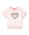 Diesel Graphic Print Ribbed Neckline Round Neck