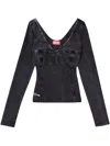 Diesel T-elin T-shirt In Black