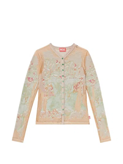 Diesel T-gabry Button-fastening Top In Multi