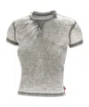 Diesel T-shirt Woman Color Grey In Gray