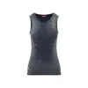 Diesel Ribbed Sleeveless Tank Top With Faded Effect In Blue