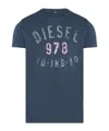 Diesel T-grim T-shirt In Blue