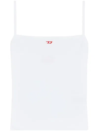 DIESEL T-HOP-D LOGO-APPLIQUÉ TANK TOP