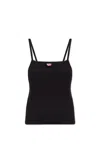 Diesel Cami Top With Embroidered D Patch In Xx