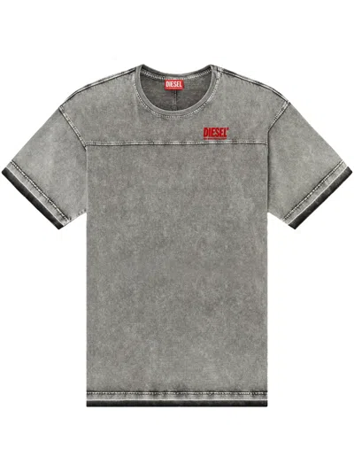 Diesel T-hoxt T-shirt In Grey