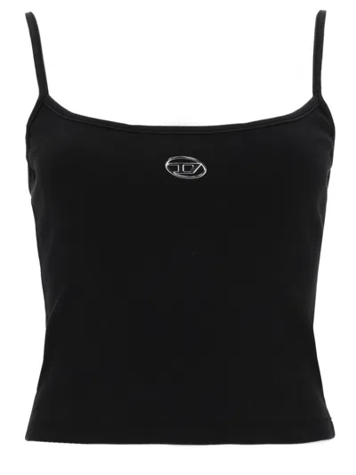 Diesel T-hupy-od Tank Top Women In Black