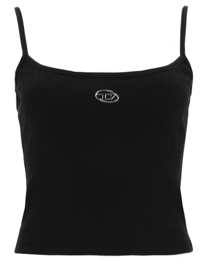 Diesel T-hupy-od Tank Top Women In Black