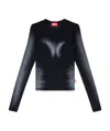 Diesel T-ilon Top In Black