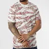 Diesel T-just T-shirt In Camouflage In Green