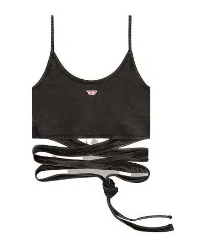 DIESEL T-LEYA-TAIL-R1 STRAP-DETAIL TOP