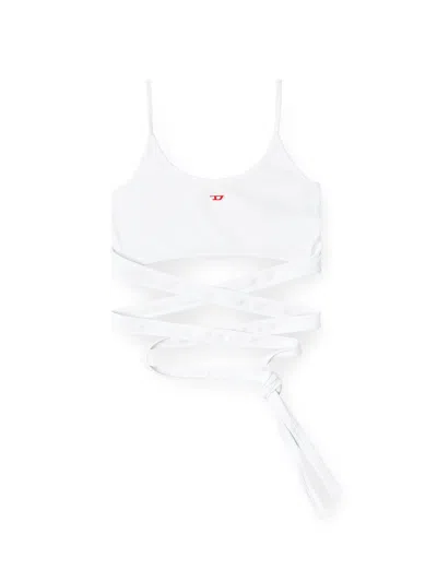 DIESEL T-LEYA-TAIL STRETCH COTTON TOP