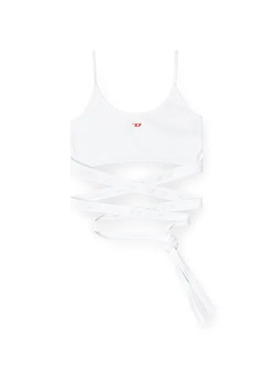 DIESEL T-LEYA-TAIL STRETCH COTTON TOP