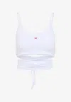 Diesel T-leya-tail Stretch Cotton Top