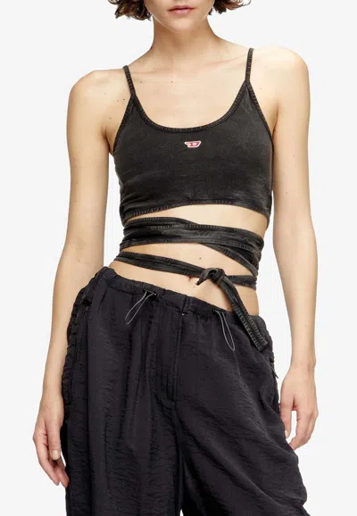DIESEL T-LEYA WRAPAROUND TANK TOP