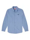 Diesel Checked Shirt With Oval D Embroidery