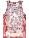 Diesel T-lifty Tank Top In 灰色