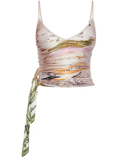 Diesel T-lovsky Top In Pink