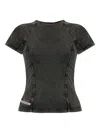 Diesel Black Cotton Blend T-shirt