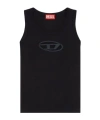 Diesel Black T-lynys-od Tank Top In Black