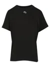 Diesel Women T-shirt With Logo In Black
