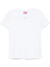 Diesel White T-marey T-shirt In White